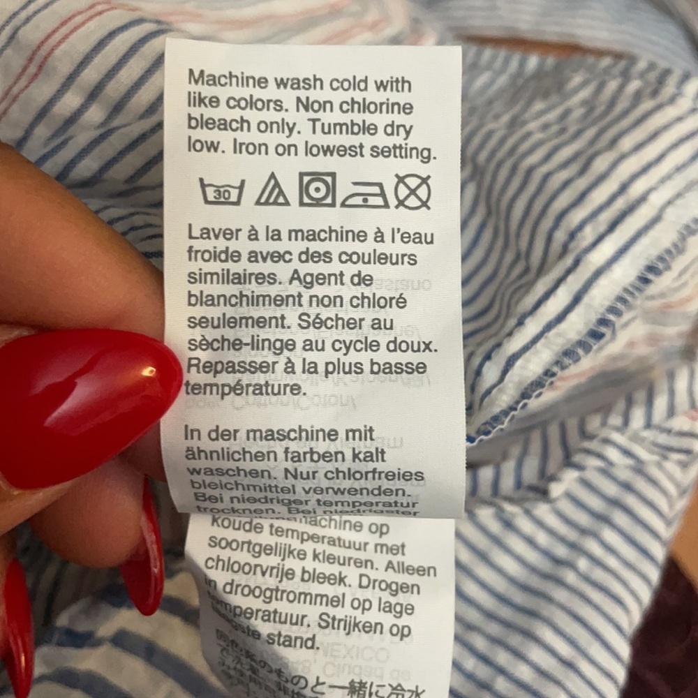 Madewell Striped Drawstring Top - image 6